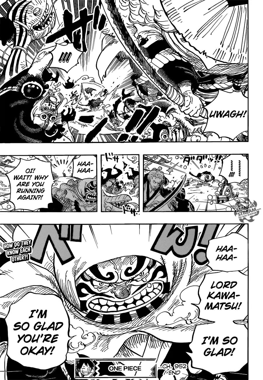 One Piece Chapter 952 Manga Reader